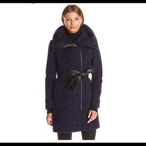 Cole Haan Oversized Collar Coat
